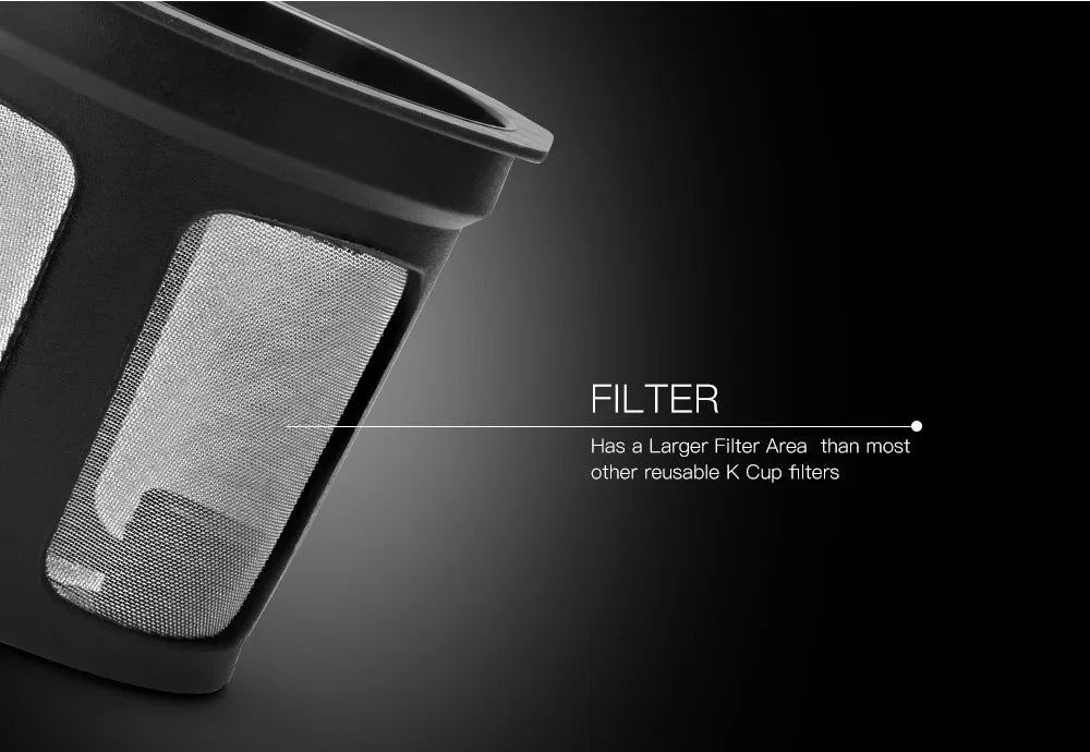 Refillable Coffee Filter Pod Compatible with Keurig Coffee Makers