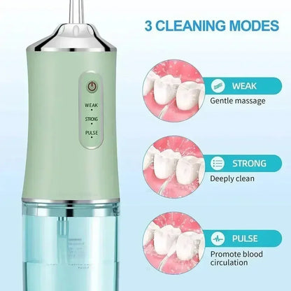 Oral Jet Water Flosser USB Rechargeable (220ml / 3 Modes)