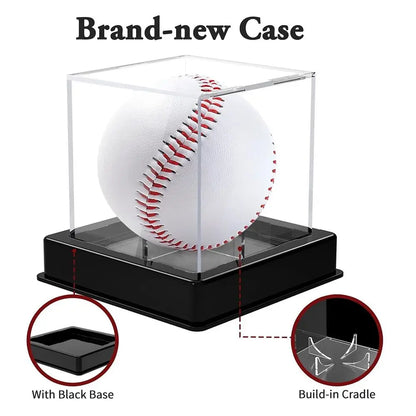 UV Protected Baseball Autograph Display Case