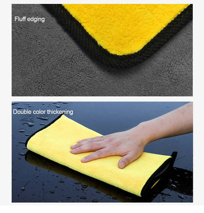 Thickened Microfiber Absorbent Dry Cloth Car Drying Towels