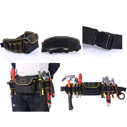 Oxford Multi Pocket Anti-Tear Waterproof Tool Waist Belt