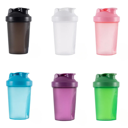 400ML Blender Shaker Bottle with Stainless Ball BPA Free